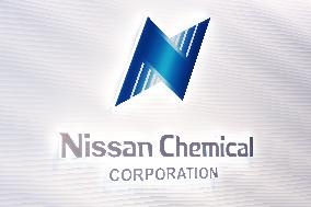 Nissan Chemical signboard and logo